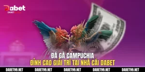 Đá gà Campuchia: Đỉnh cao giải trí tại nhà cái DABET