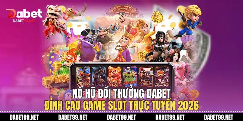 Nổ Hũ Đổi Thưởng DABET - Đỉnh Cao Game Slot Trực Tuyến 2026